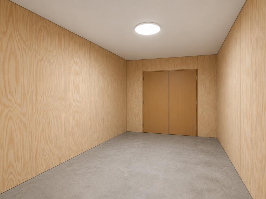 Genomskärning av förråd på 6,5 m², 4 x 1,7 m